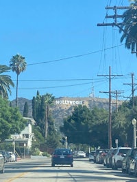 hollywood sign in hollywood, california